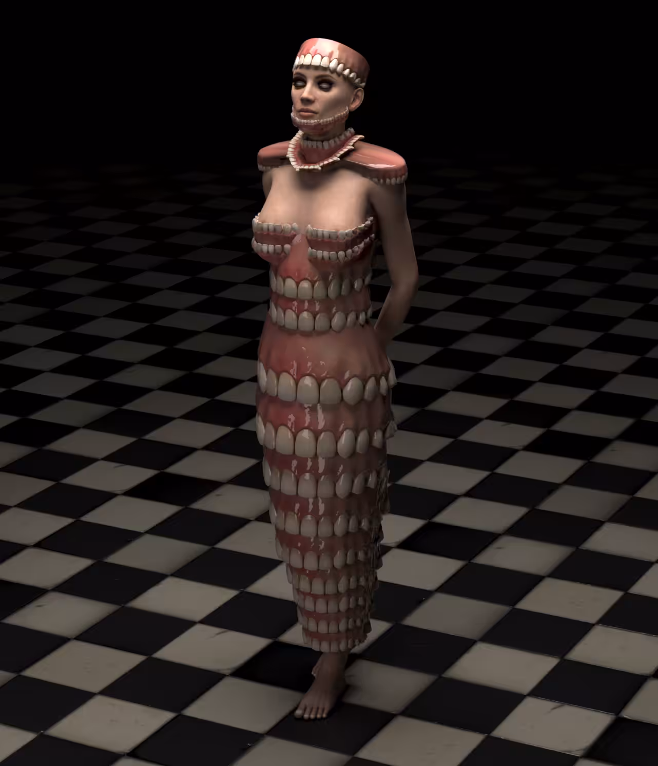 The dress.