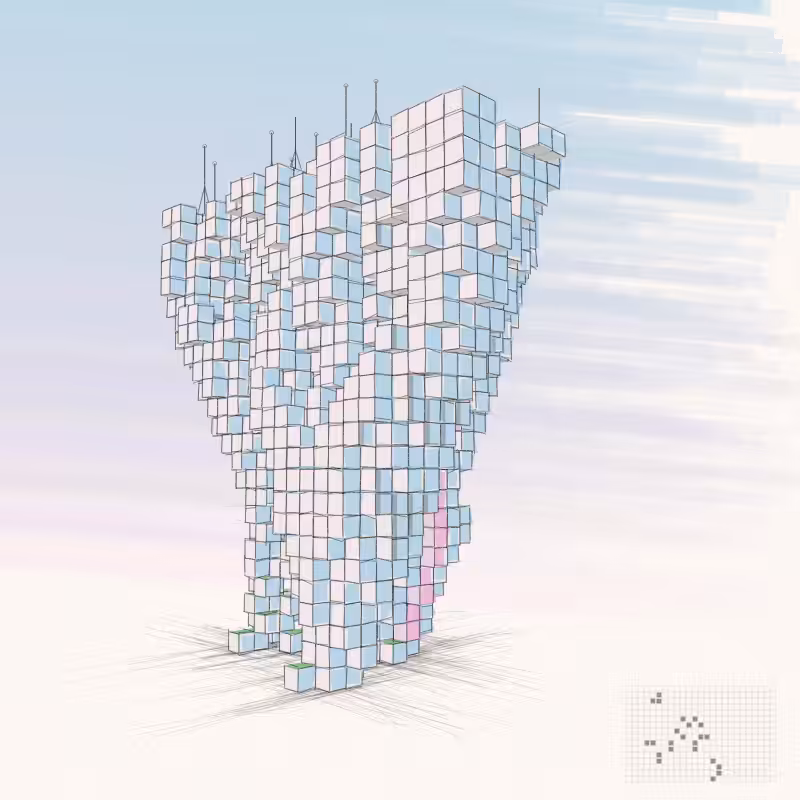 Cellular Skyscrapers #193