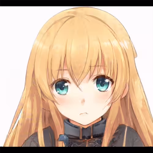 AKIBA girl collection: gold hair lady