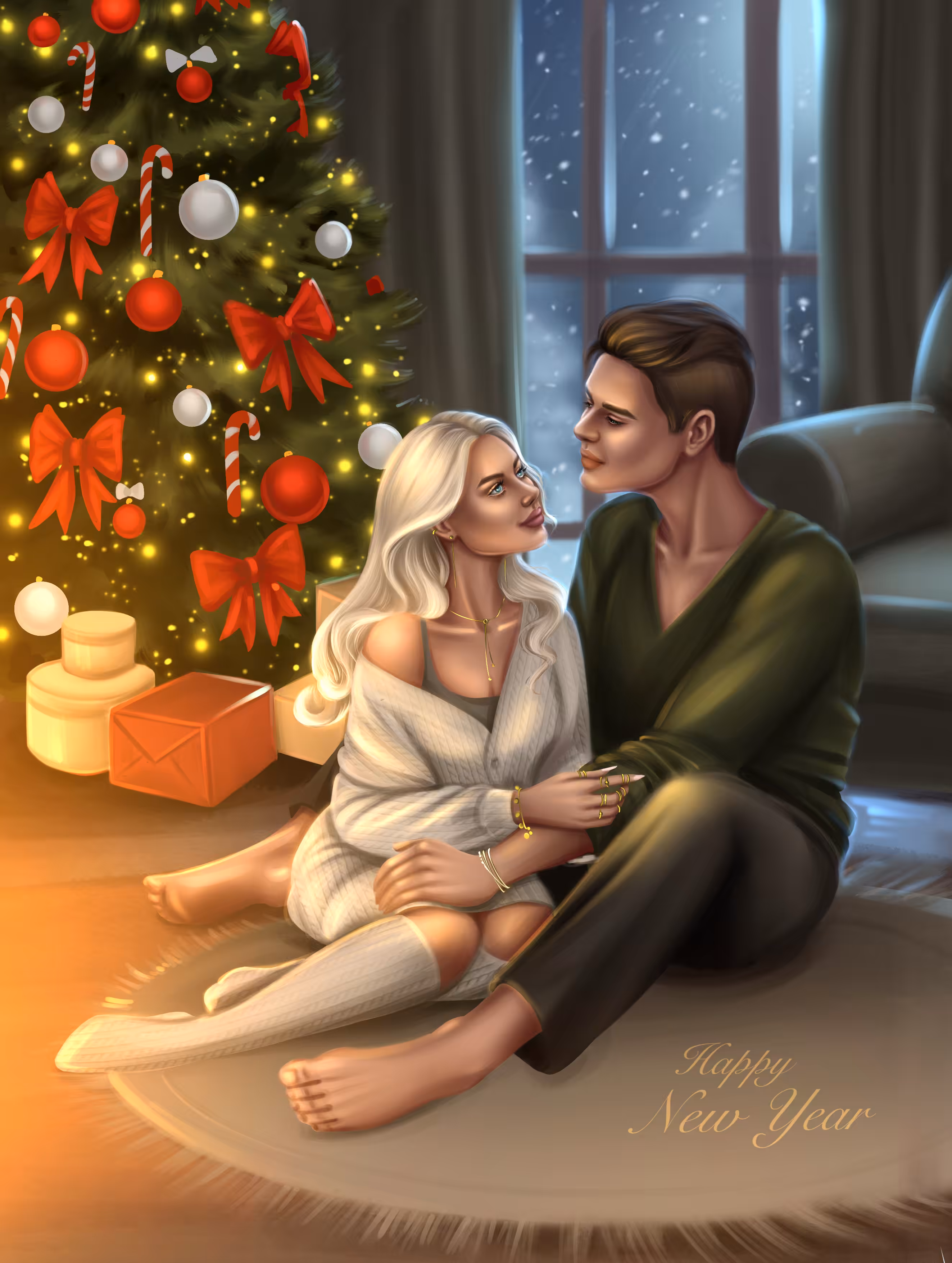 The warmth of a loving heart