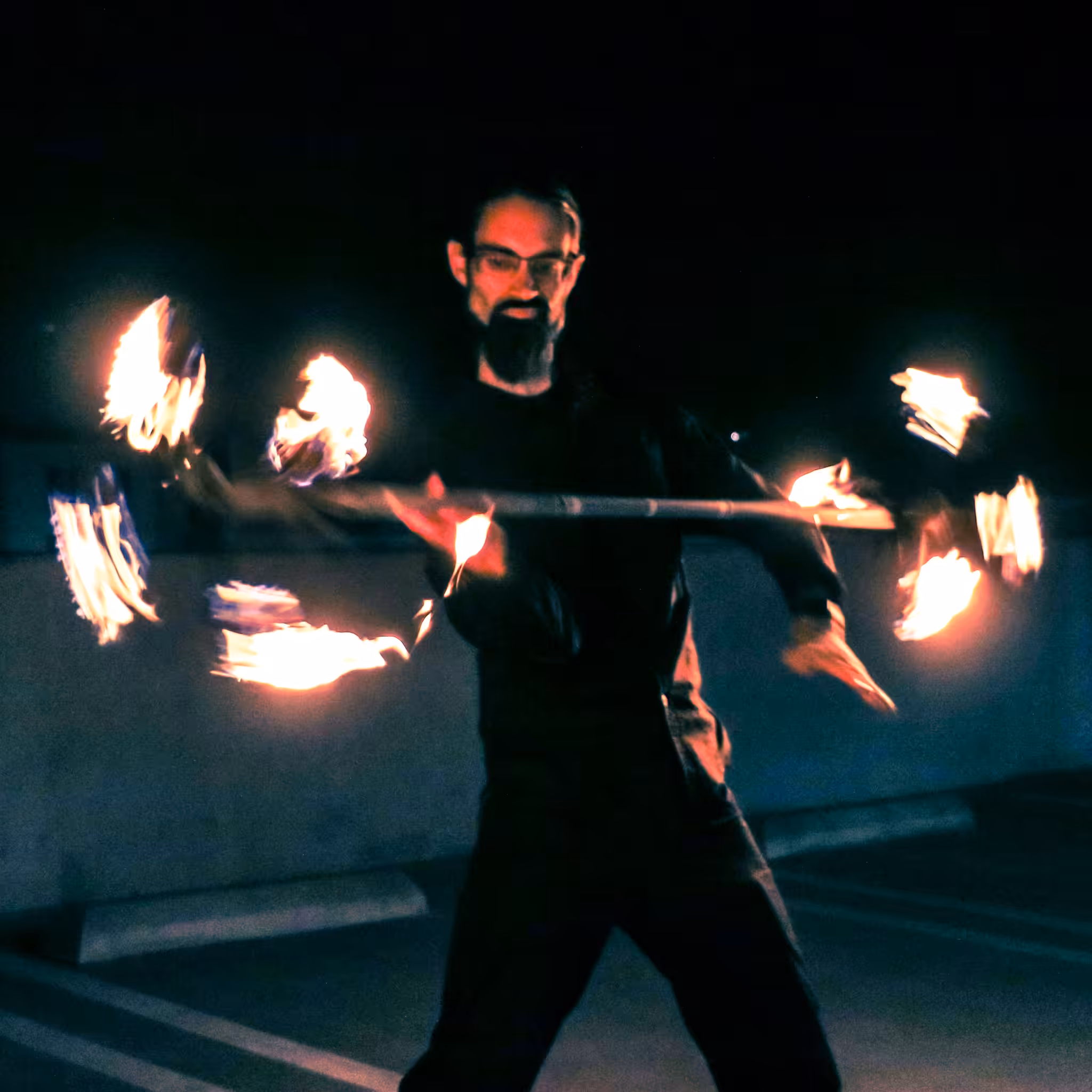 1st Burn - Tempting The Dragon Staff II