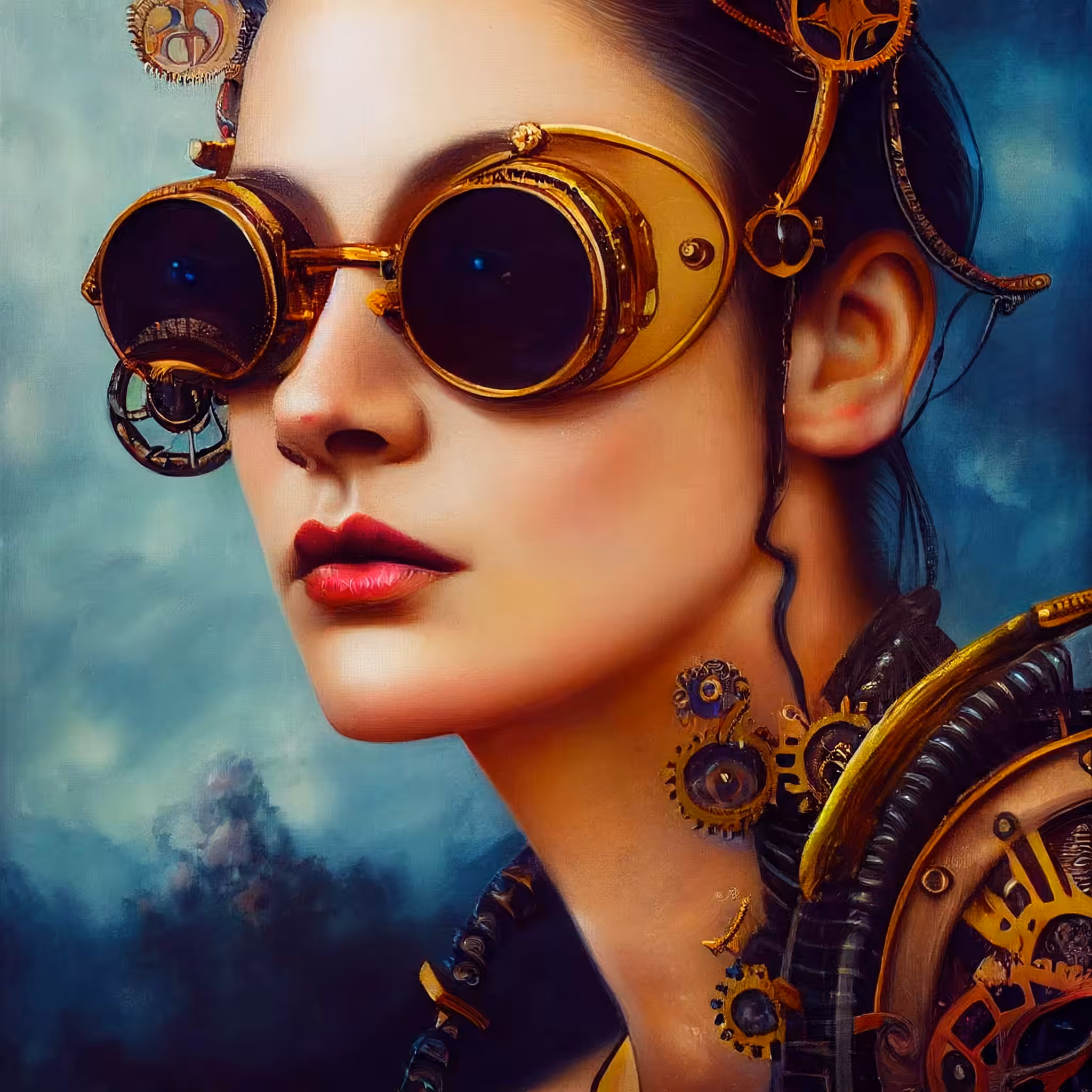 Glimpse of a Steampunk Future #66