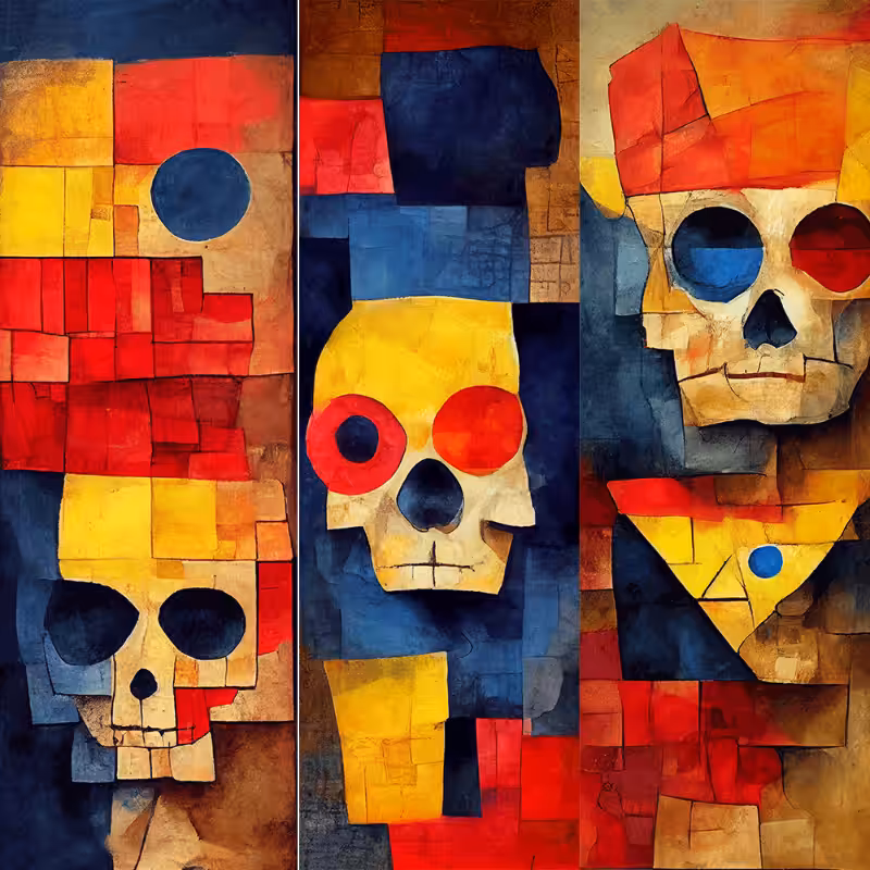 AI Skull  #6