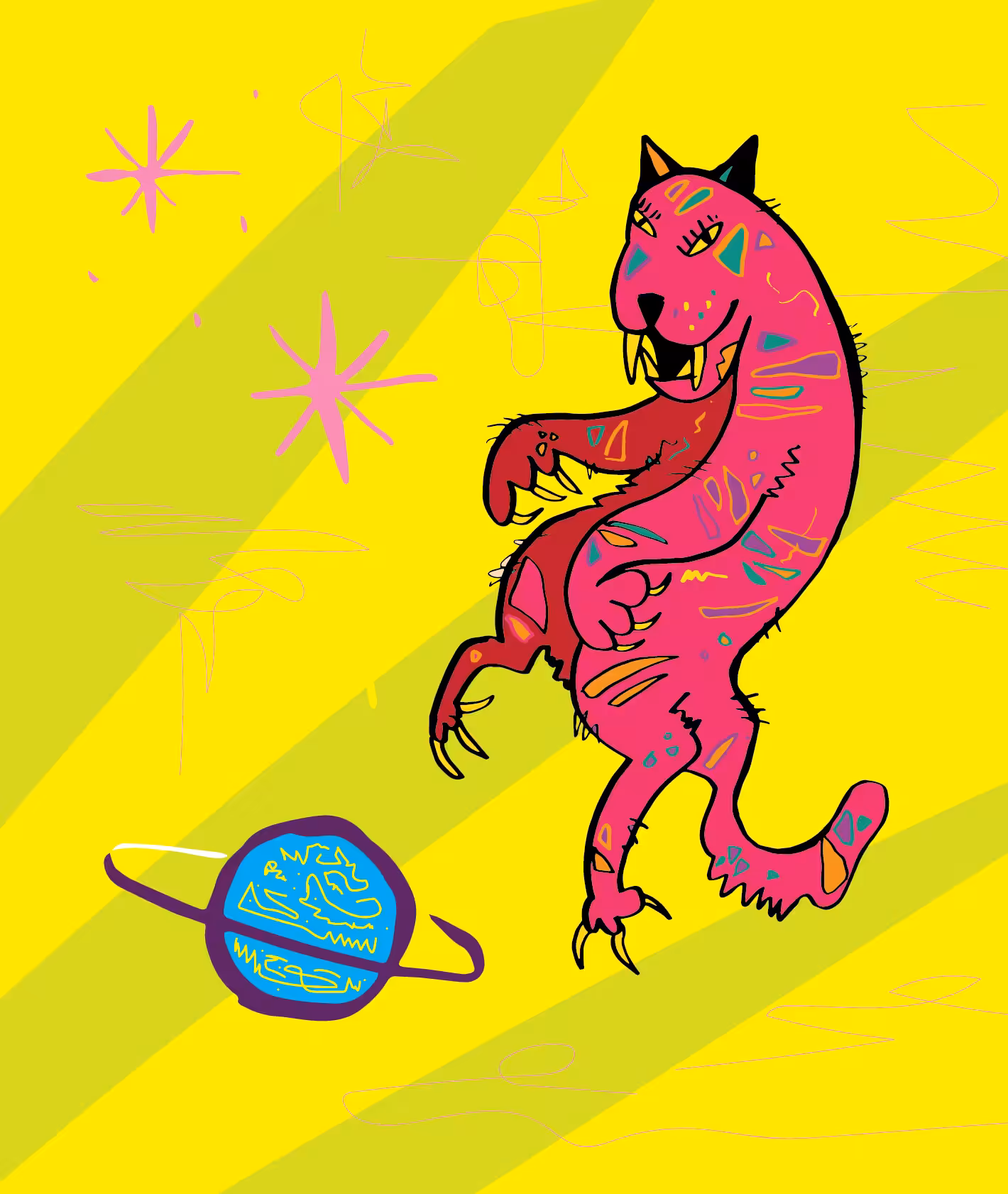 space cat