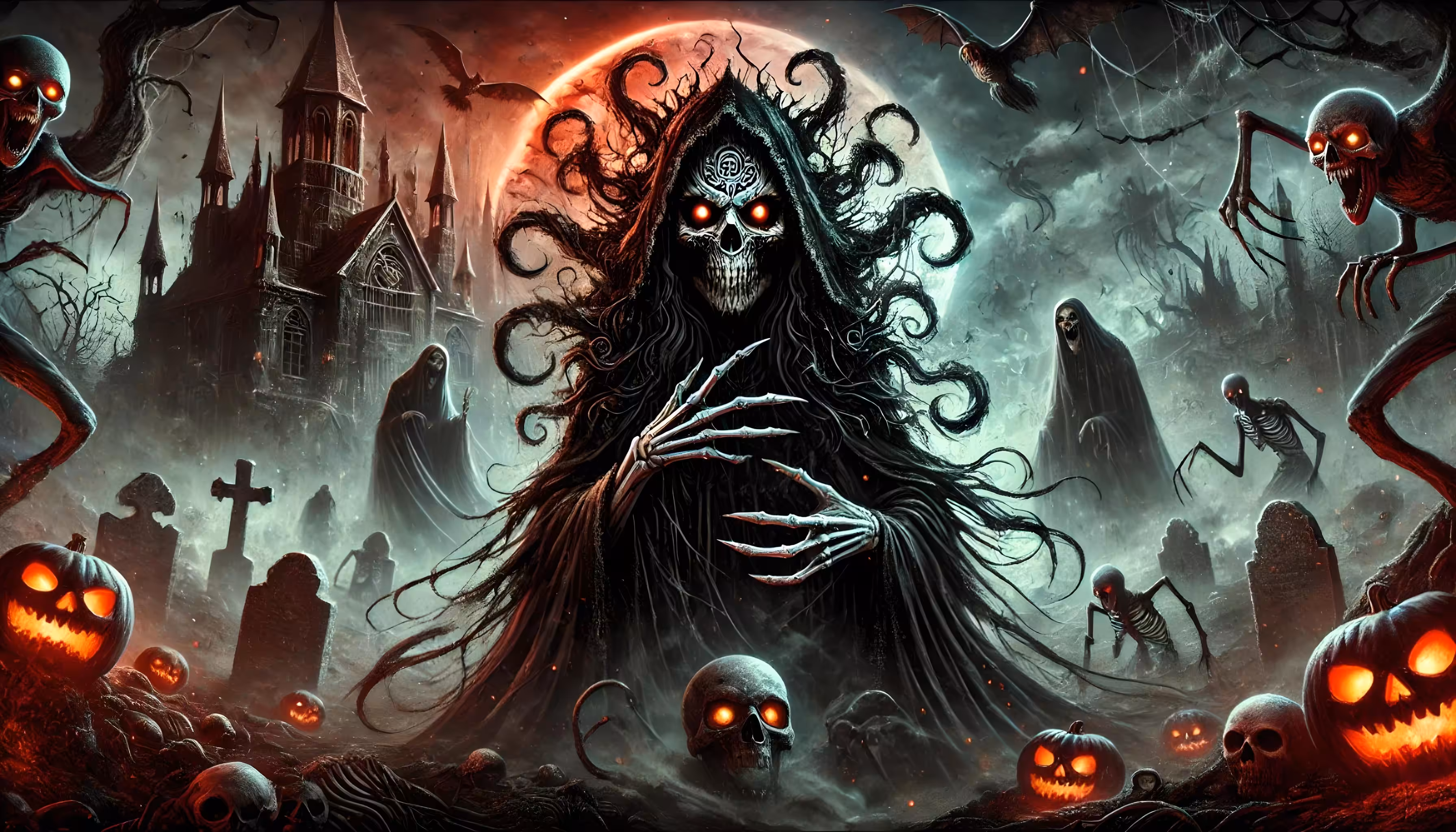 HALLOWEEN SKULL #16
