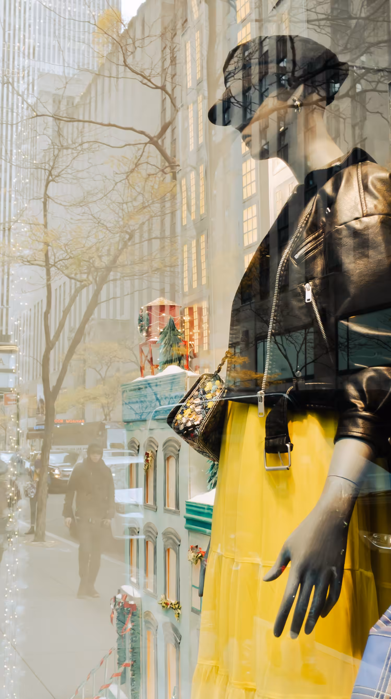 "In Between" - New York City Collection - Yellow