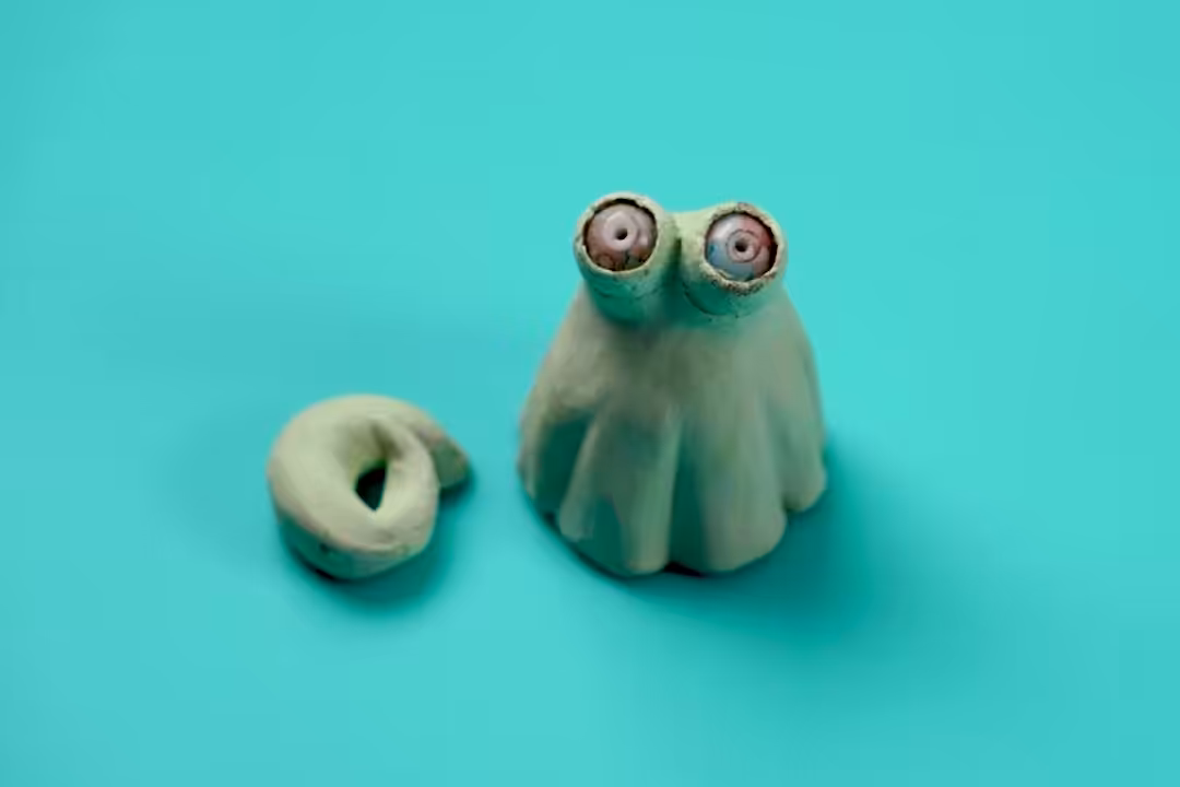 Little green octopus