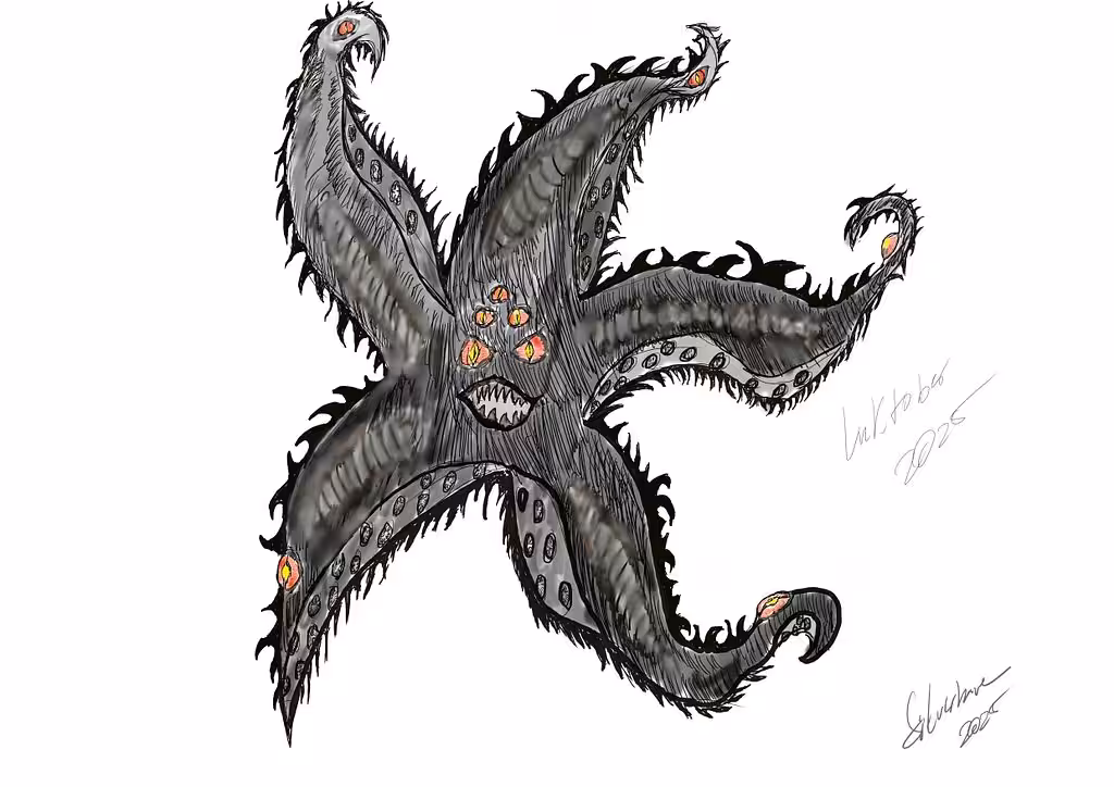 Inktober day 7 Starfish