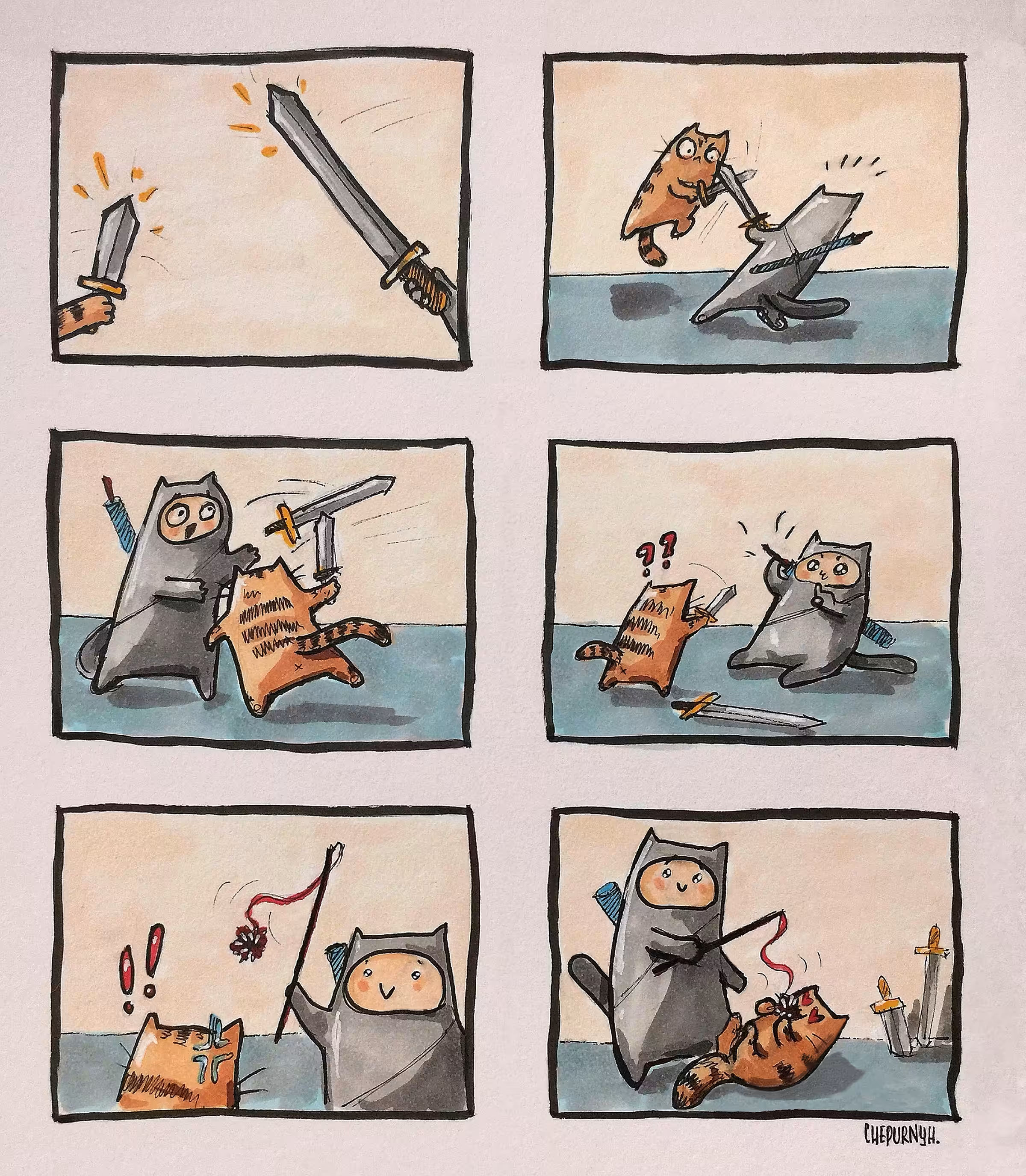 Swords and Paws