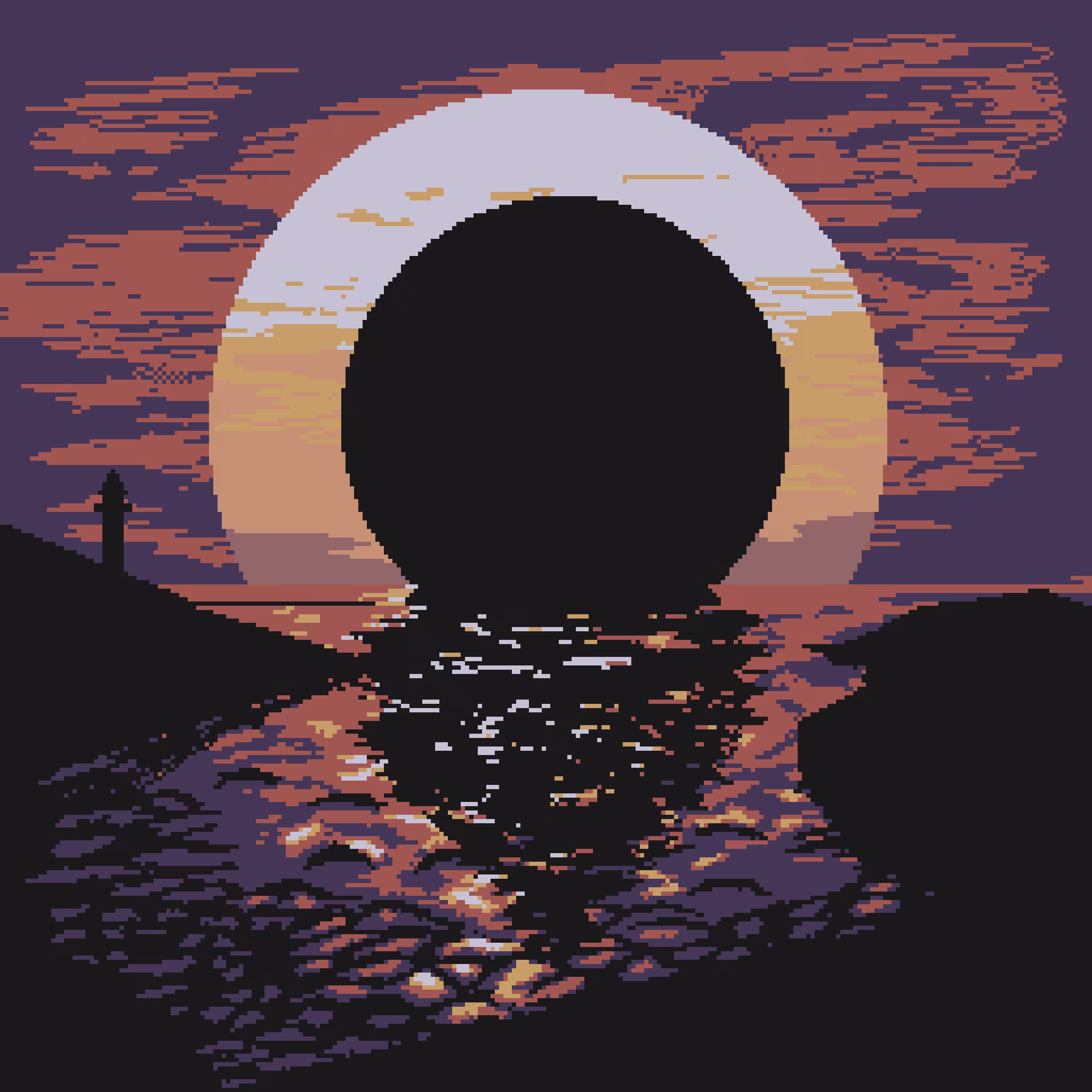 Pixel Sunset #72