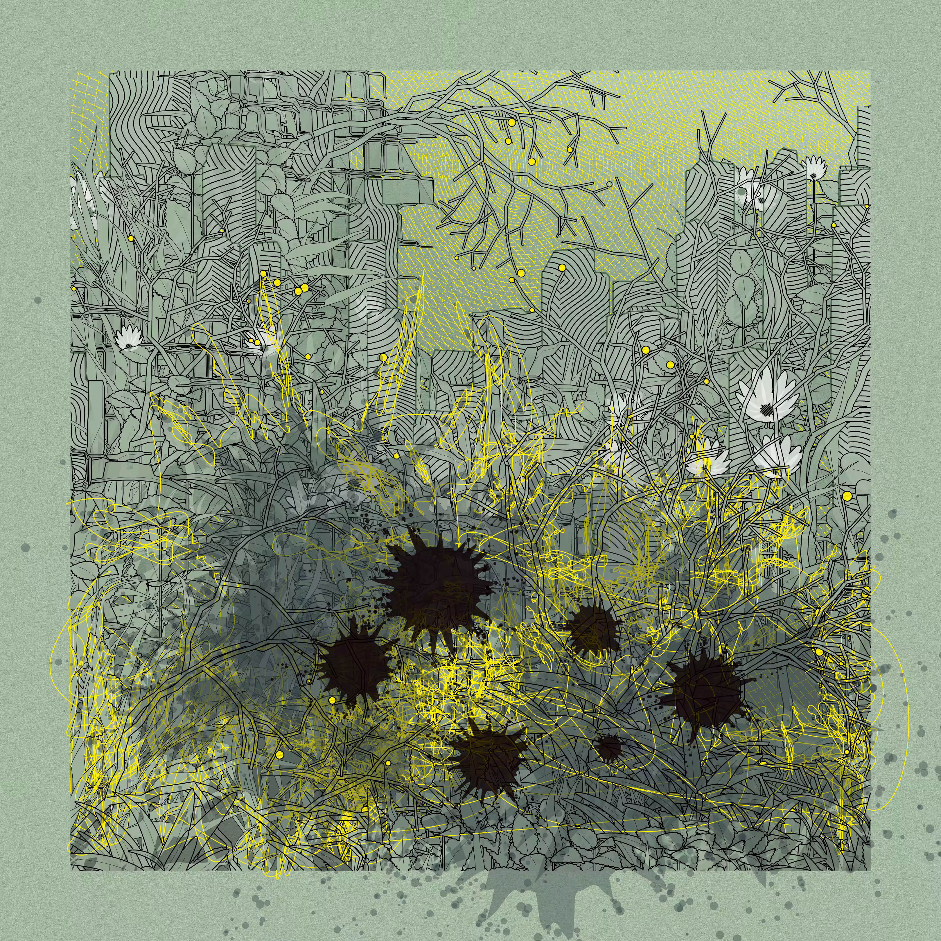 Landscape with Carbon Capture #3913