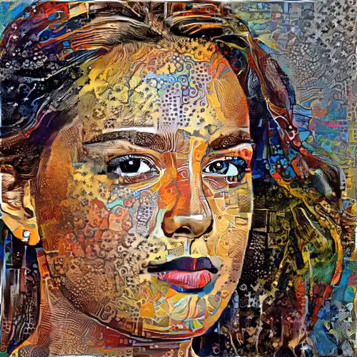 Perfect Abstract Art Polygon: A Million Pieces 
