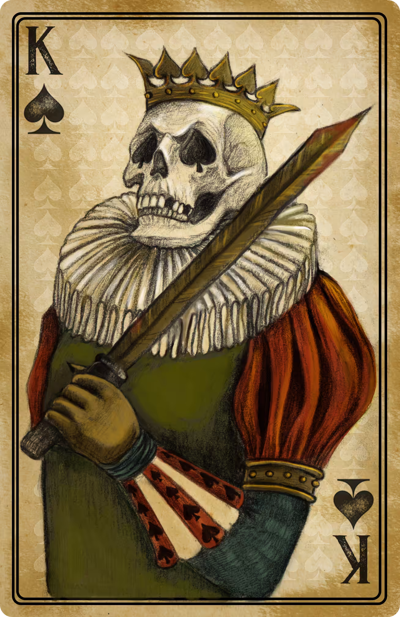 K of spades