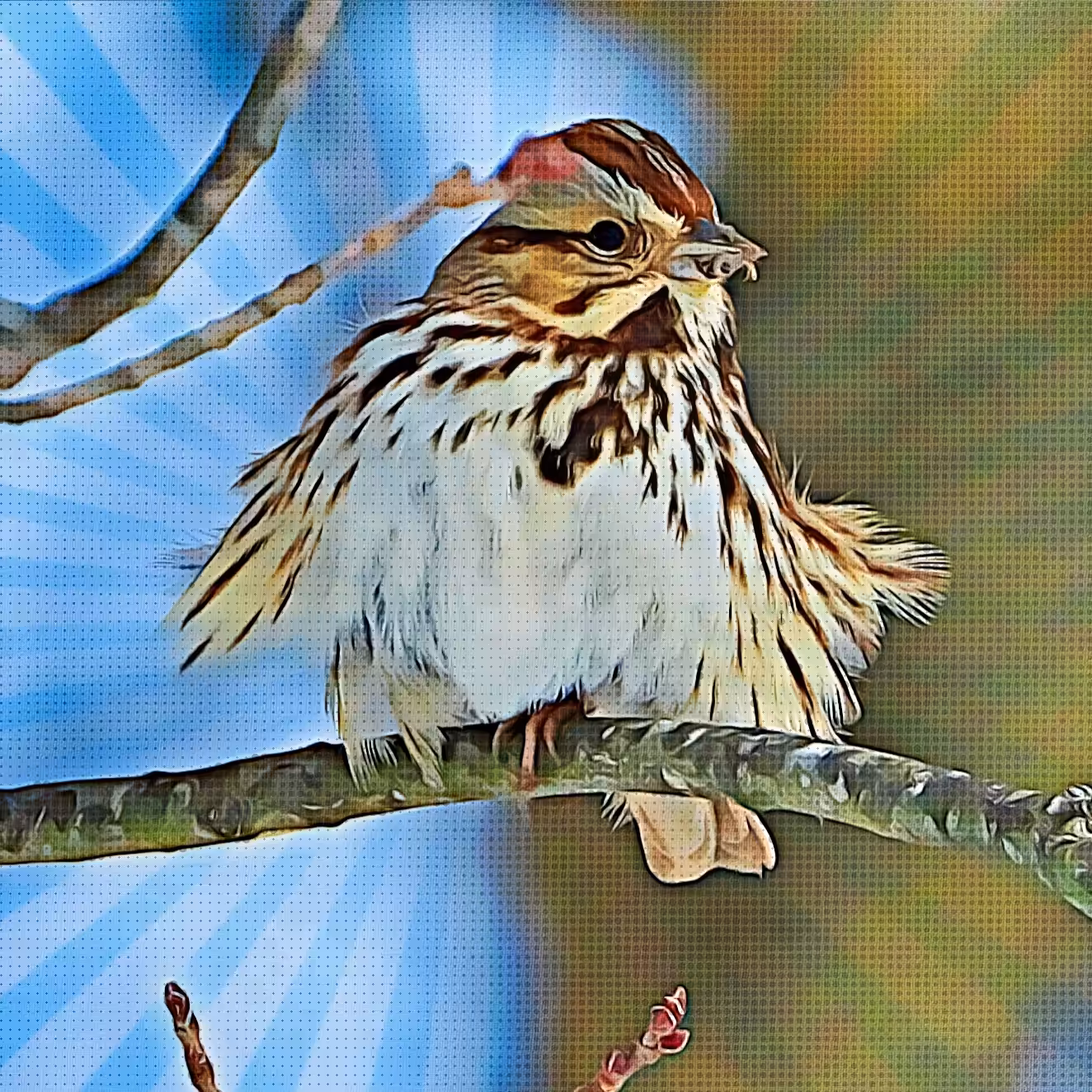 Starburst Sparrow