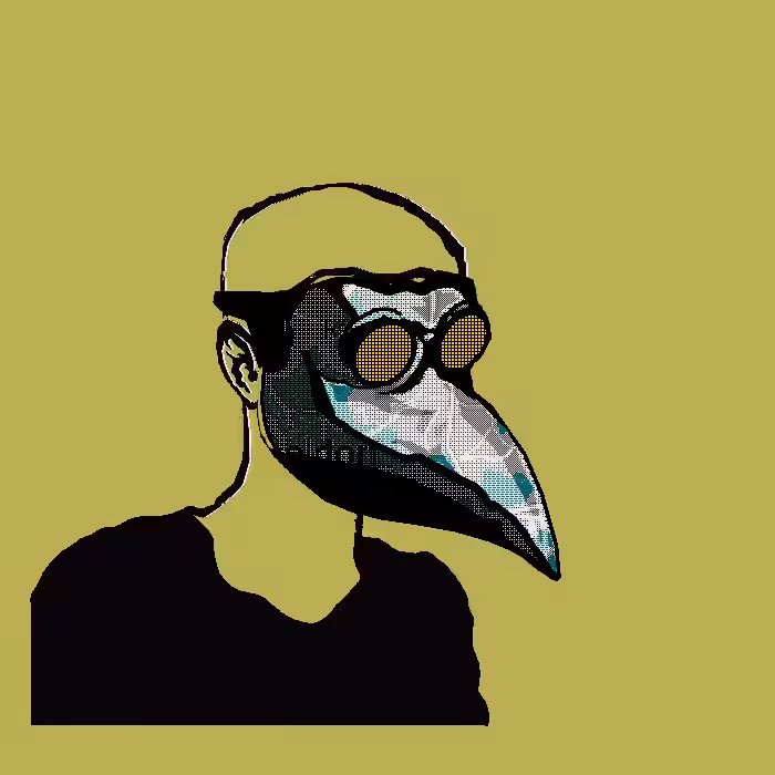 Mask and Cigarettes #12
