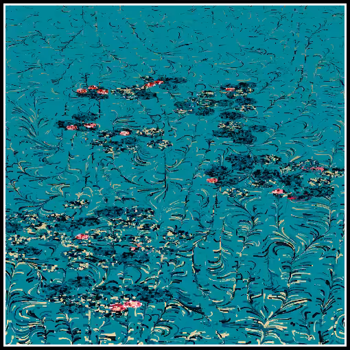 Polluted water lilies #14