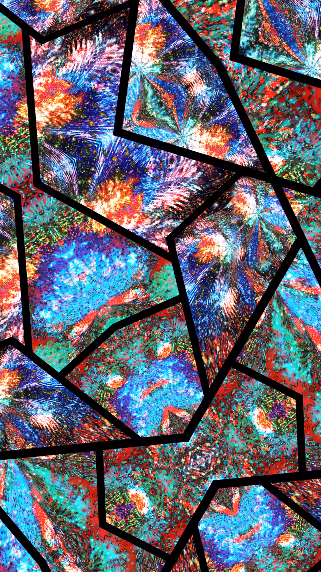Cell Phone Vitray #012