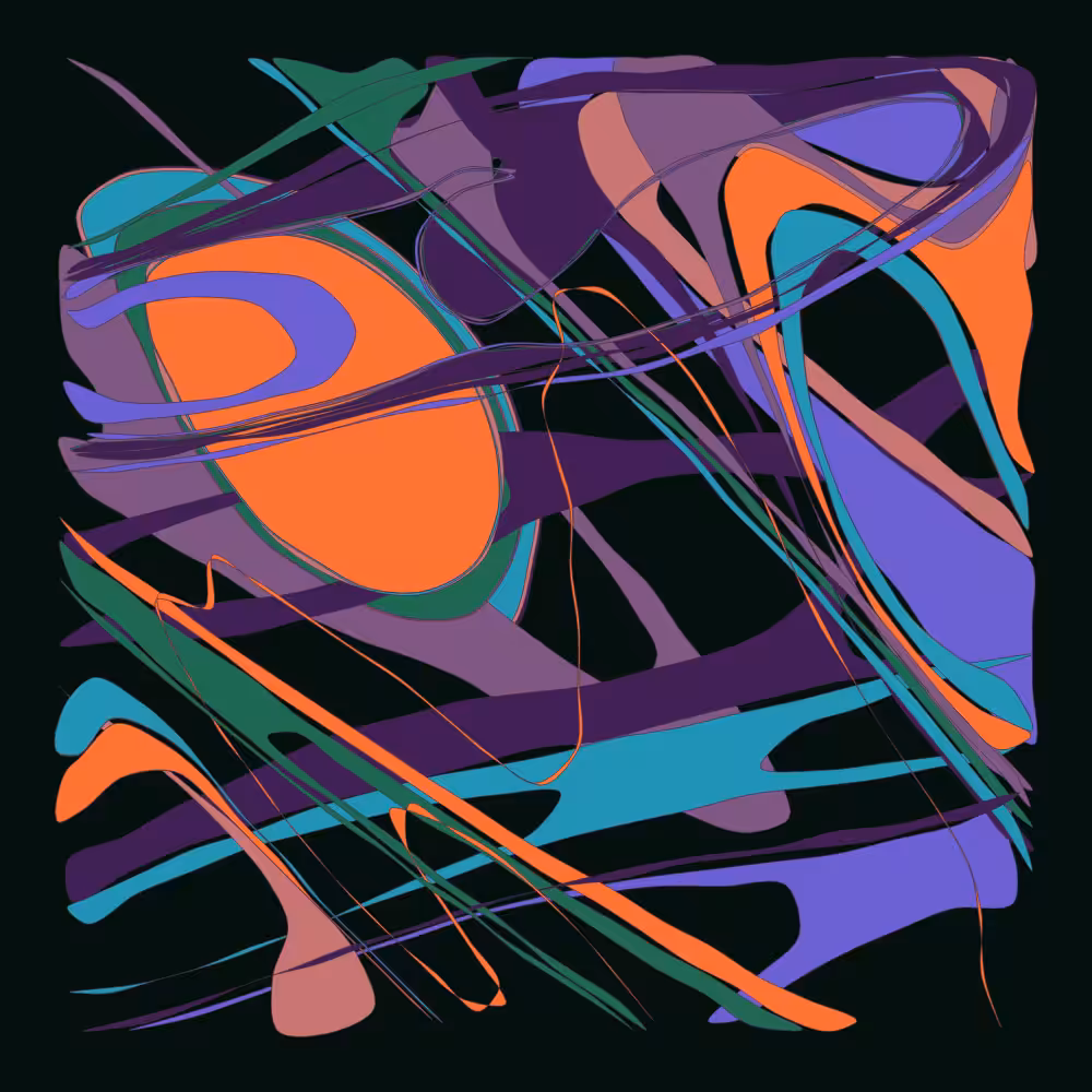Geometric colorful shapes 3 #17