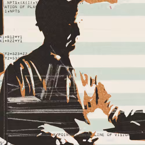THE GENERATIVE PORTRAIT COLLECTION OF ROBERT MALLARY: Generative Portrait of Robert Mallary #465