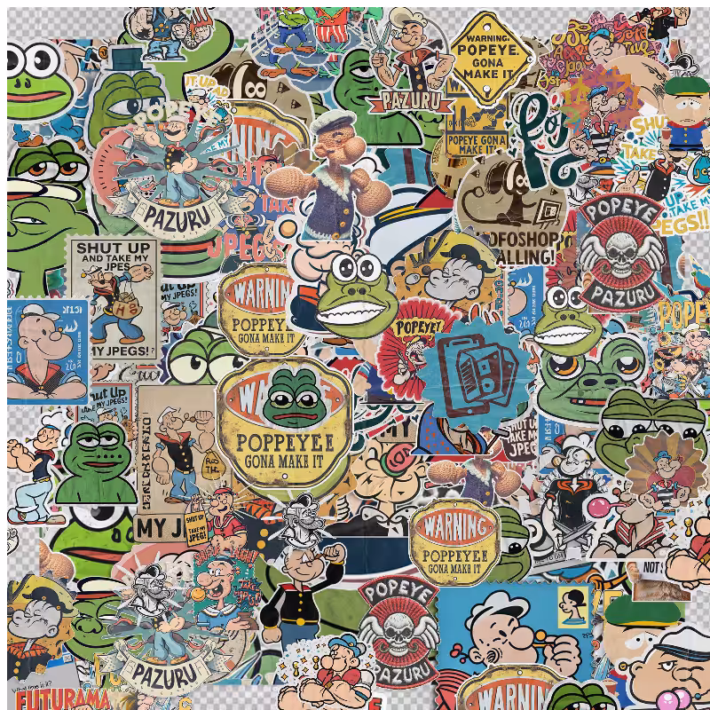 Sticker addict: PEPEYE #41