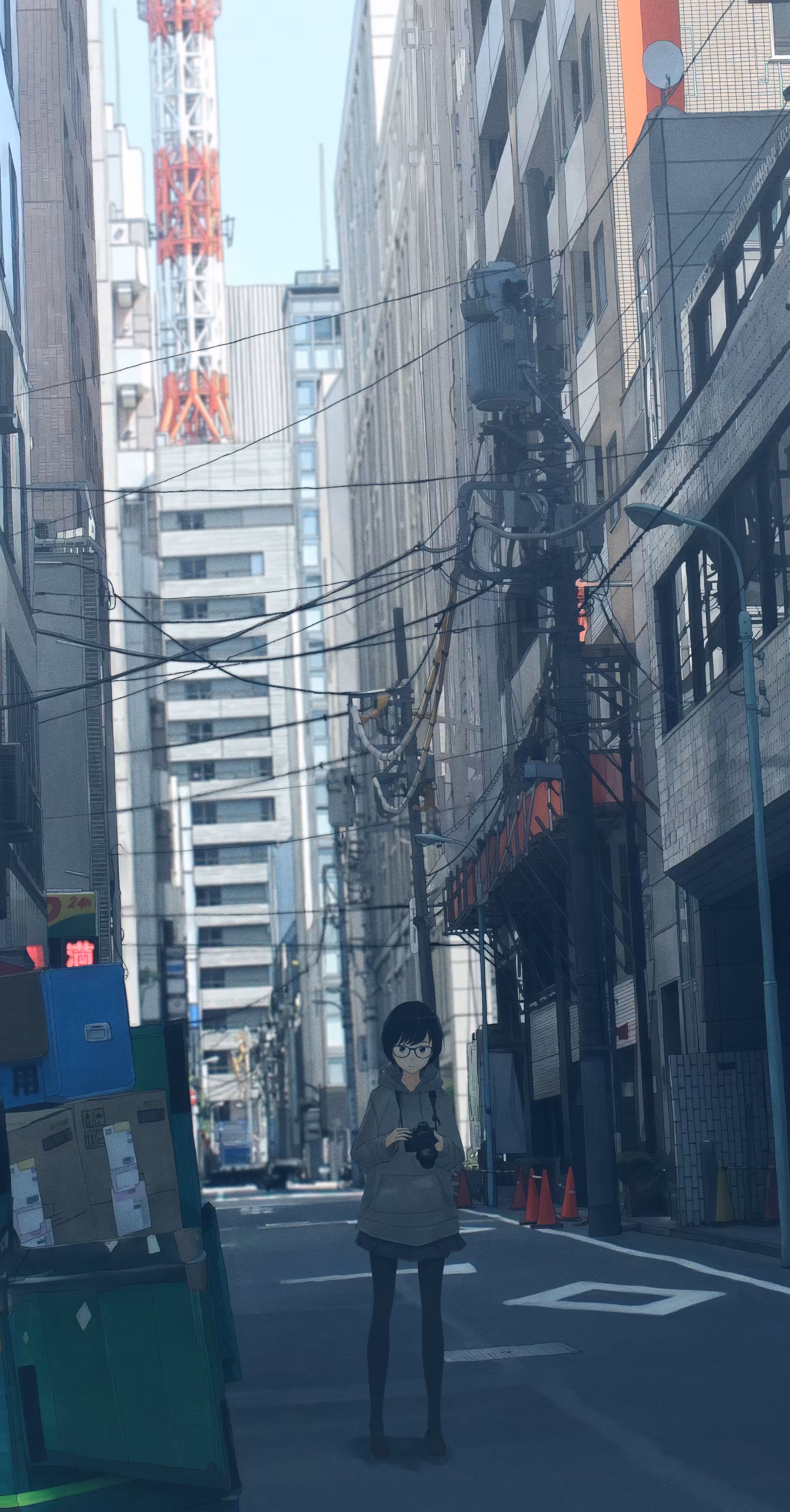 Vertical city portraits