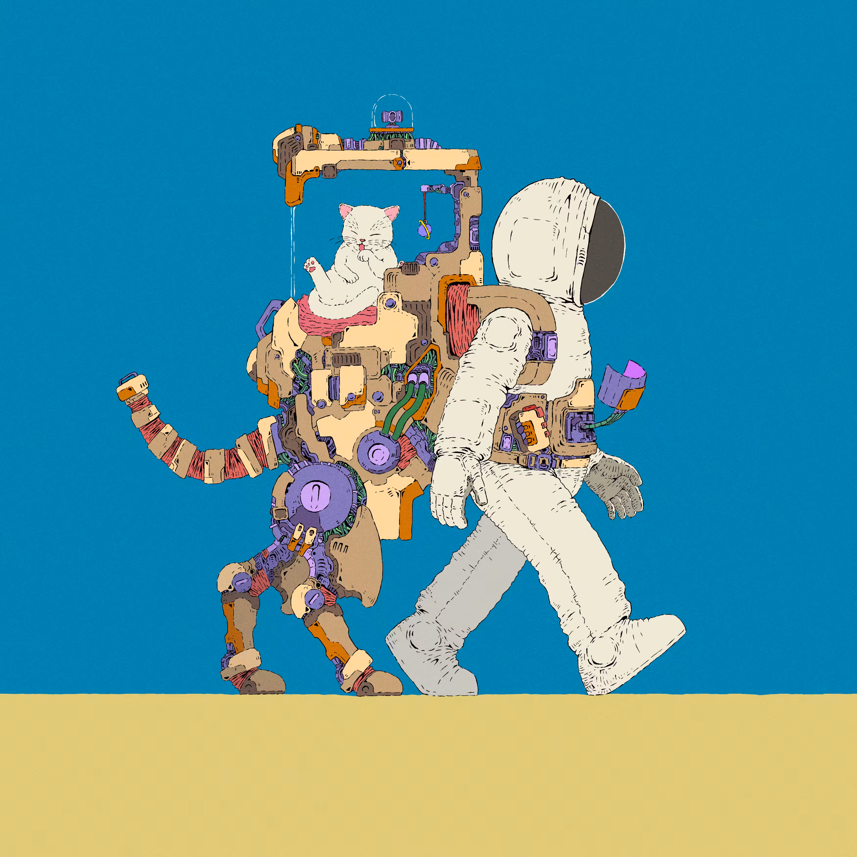 Walking a Cat