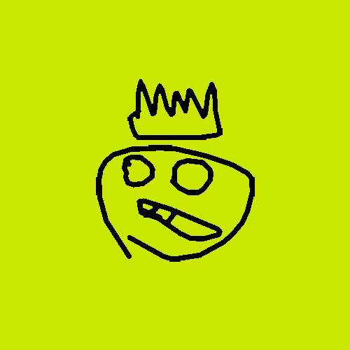 Basquiat Doodles: Basquiat #3509