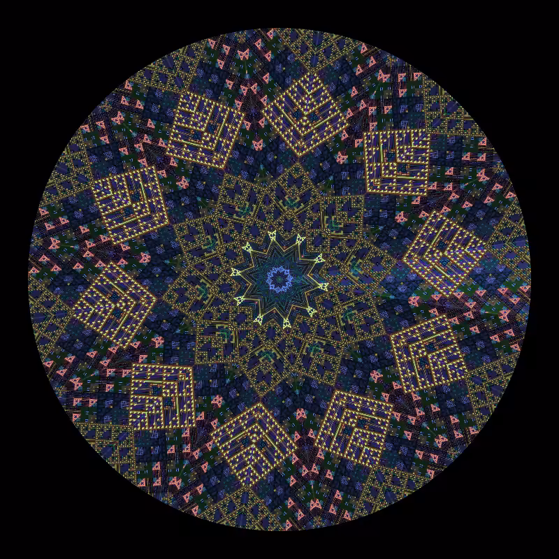 Binary kaleidoscope #113