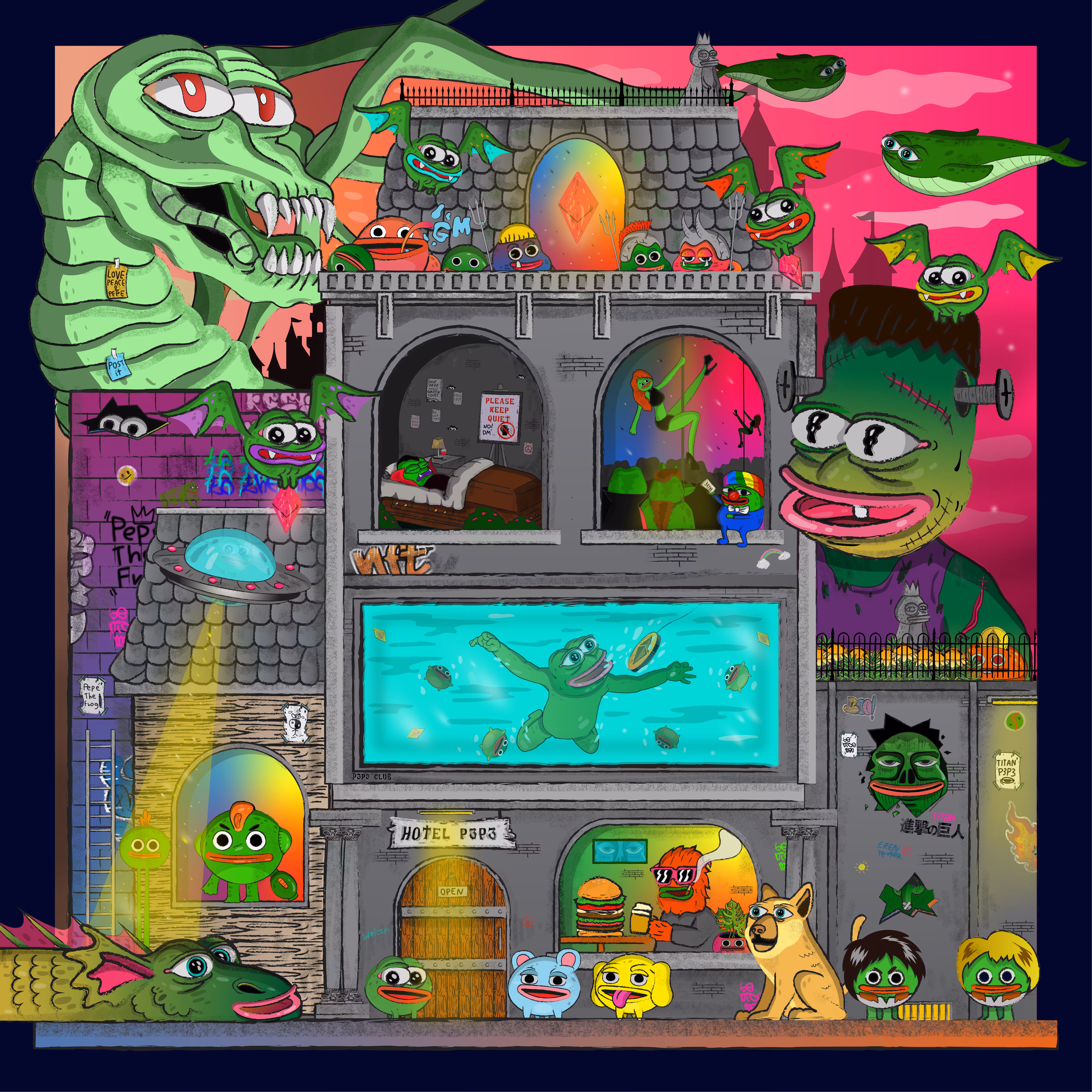 Pepe's Hotel 🐸