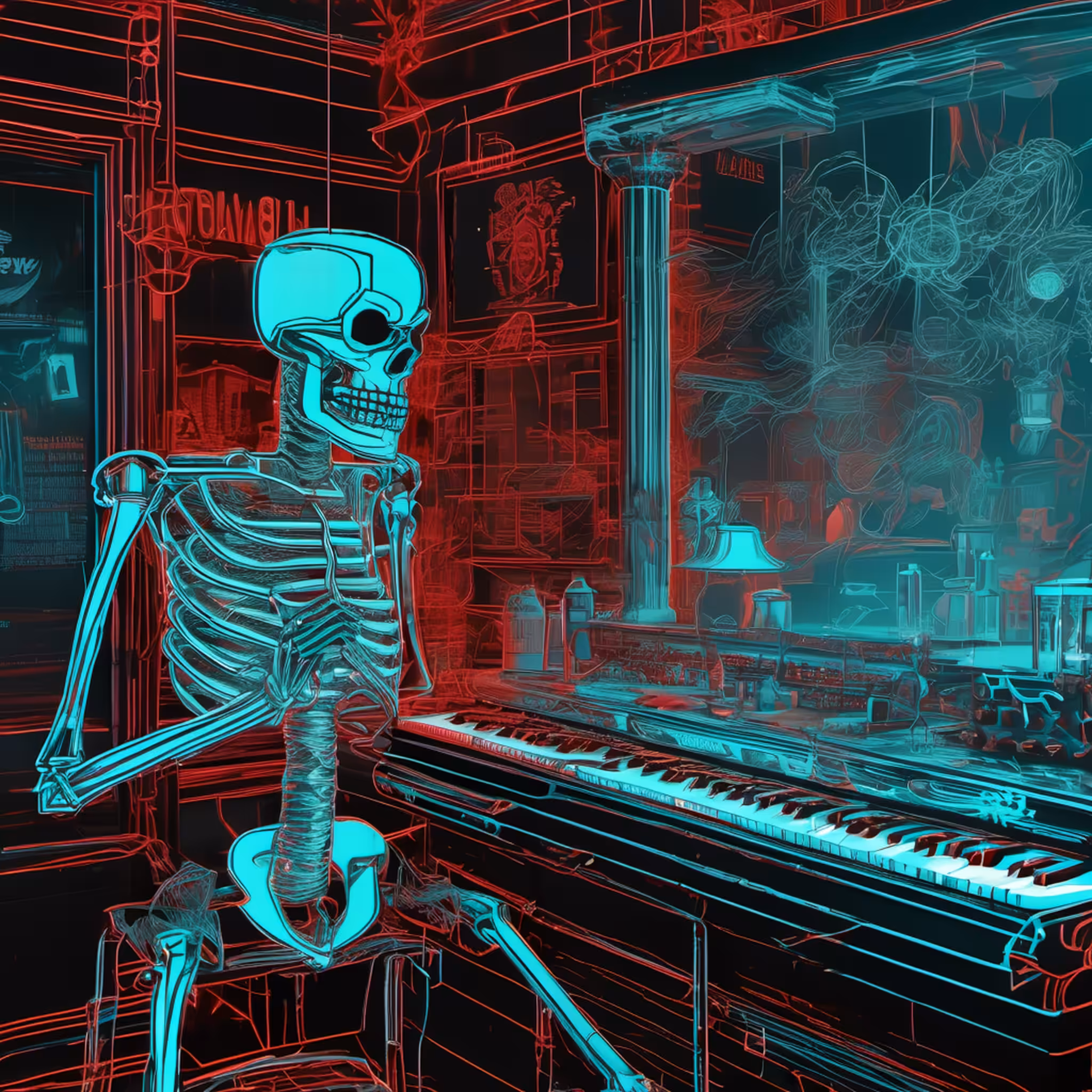 Skele, the bar pianist #24