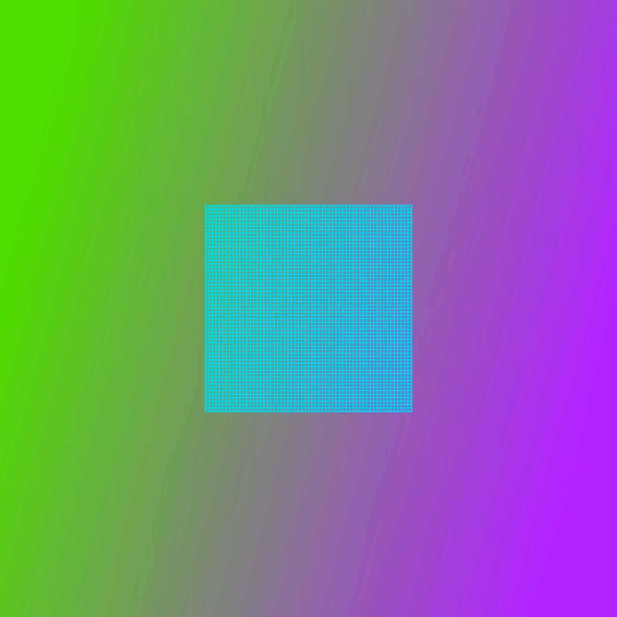 Blue Dots Cube