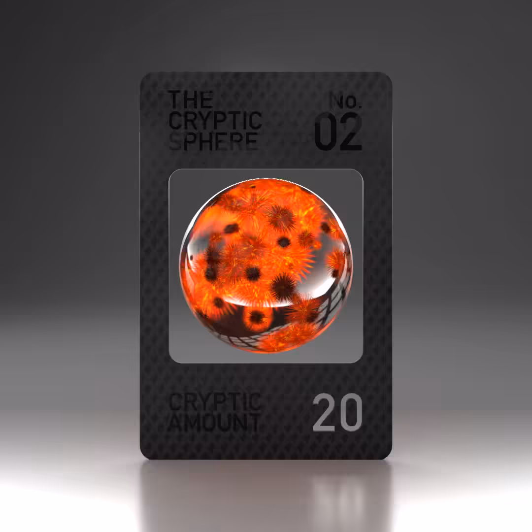 The Cryptic Sphere, Animated Trading Card No. 2