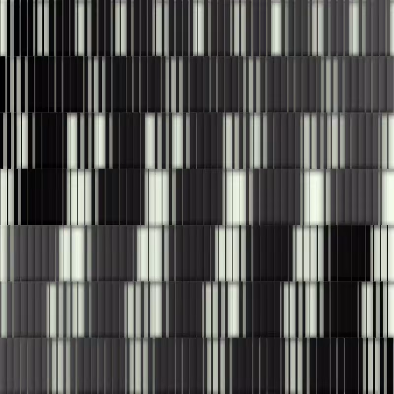 Generative Barcode Helmholtz Illusion #8