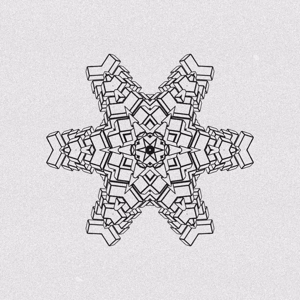 Monochrome Kaleido #376