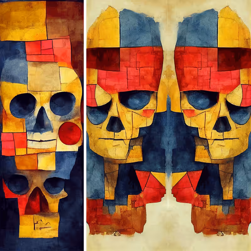 AI Skull  #8