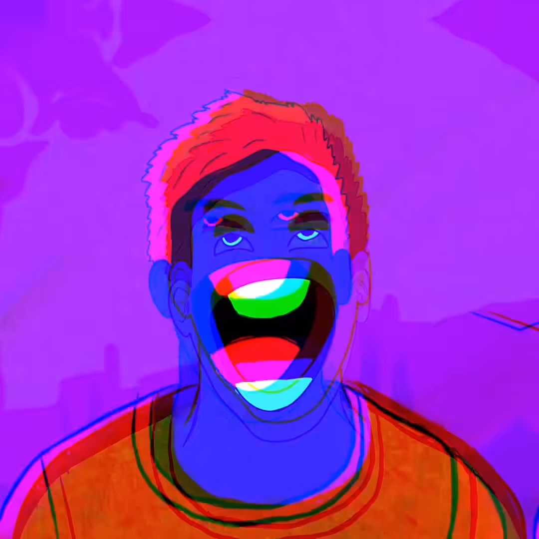 AUDIBUJO #02 "High as gas" || audionft - music loop + animation