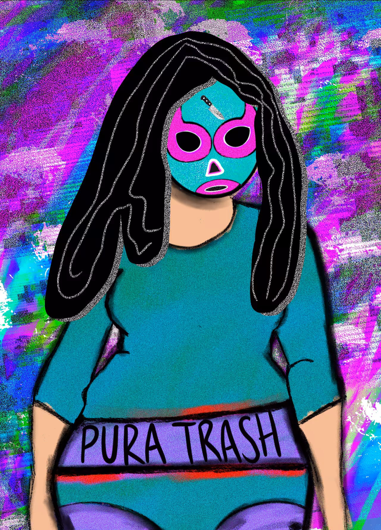 NFT luchadora #35