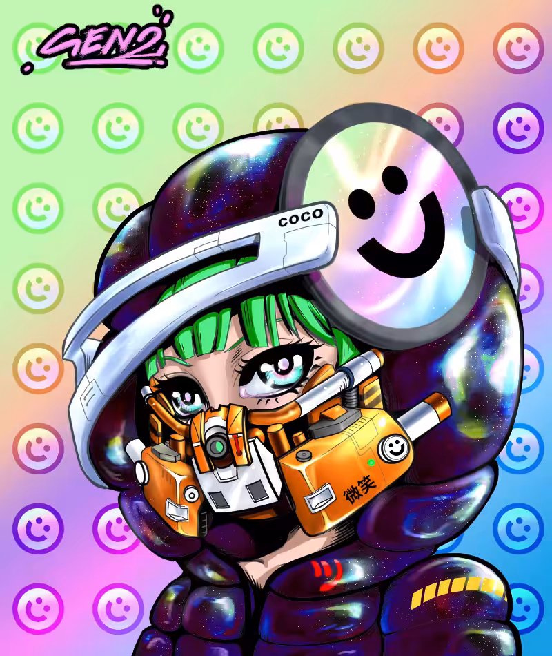 #CL-05 Smiley Punk [AniPunk X cocoNFT] 