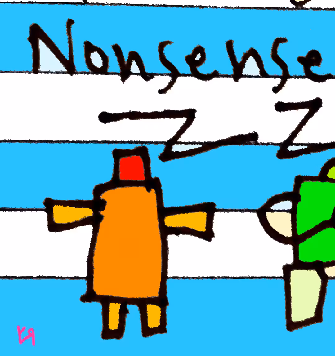 "Nonsense Z Z" by Richard F. Yates (Holy Fool)