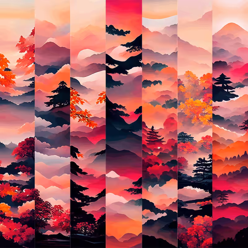 AI Japanese Autumn #13