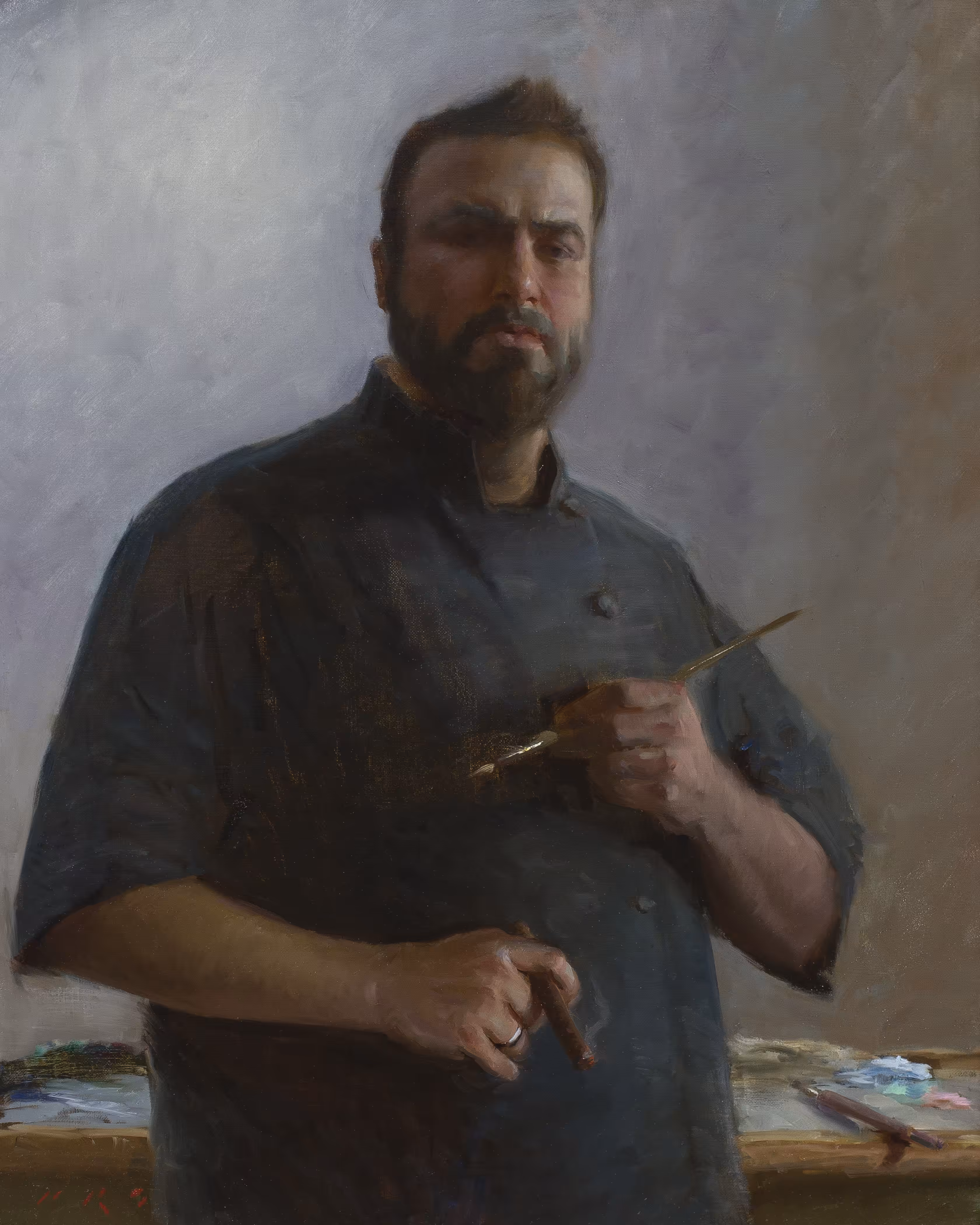 Tony Pro "Self Portrait at 40" 