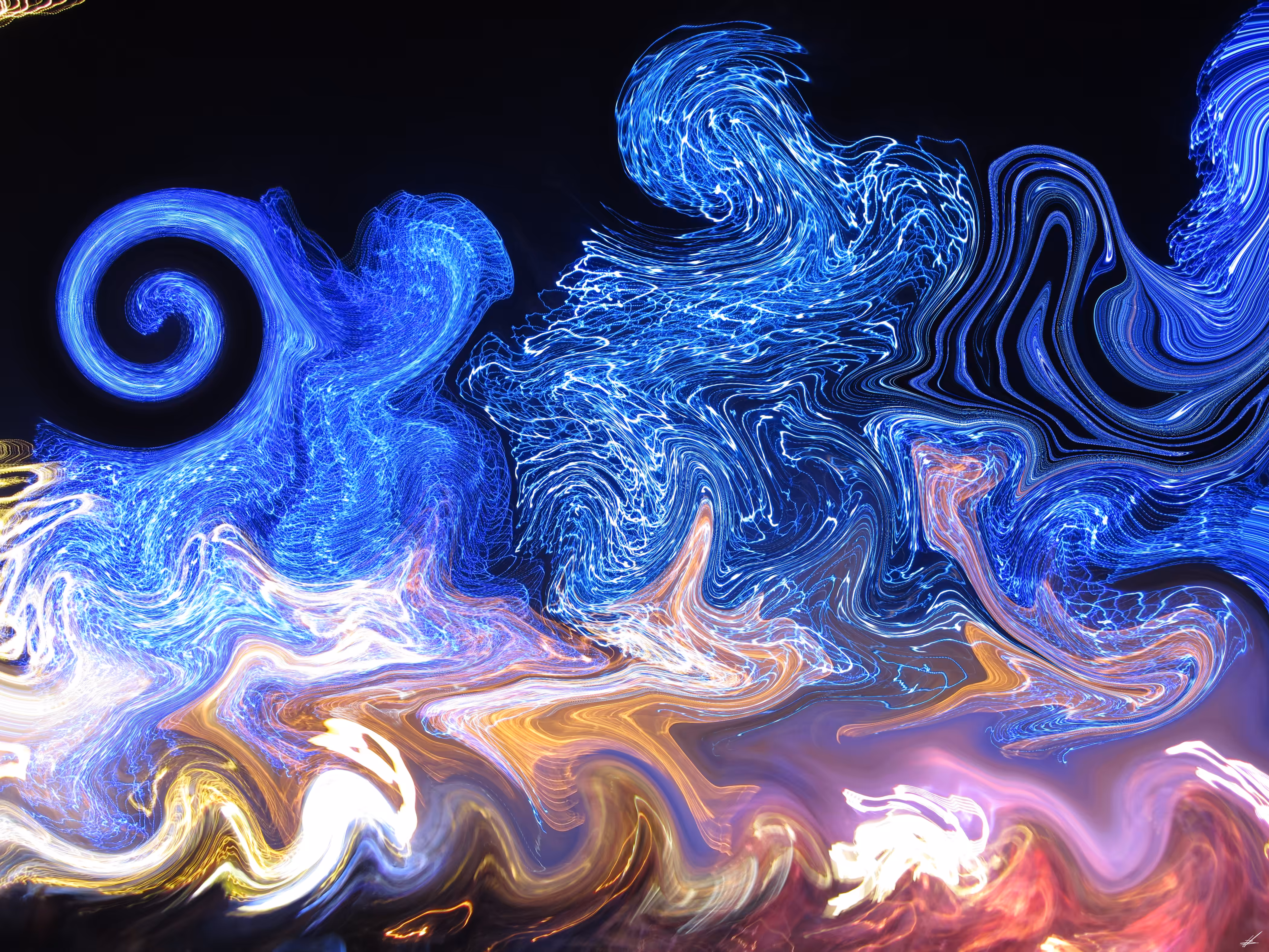 Dancing lights #12