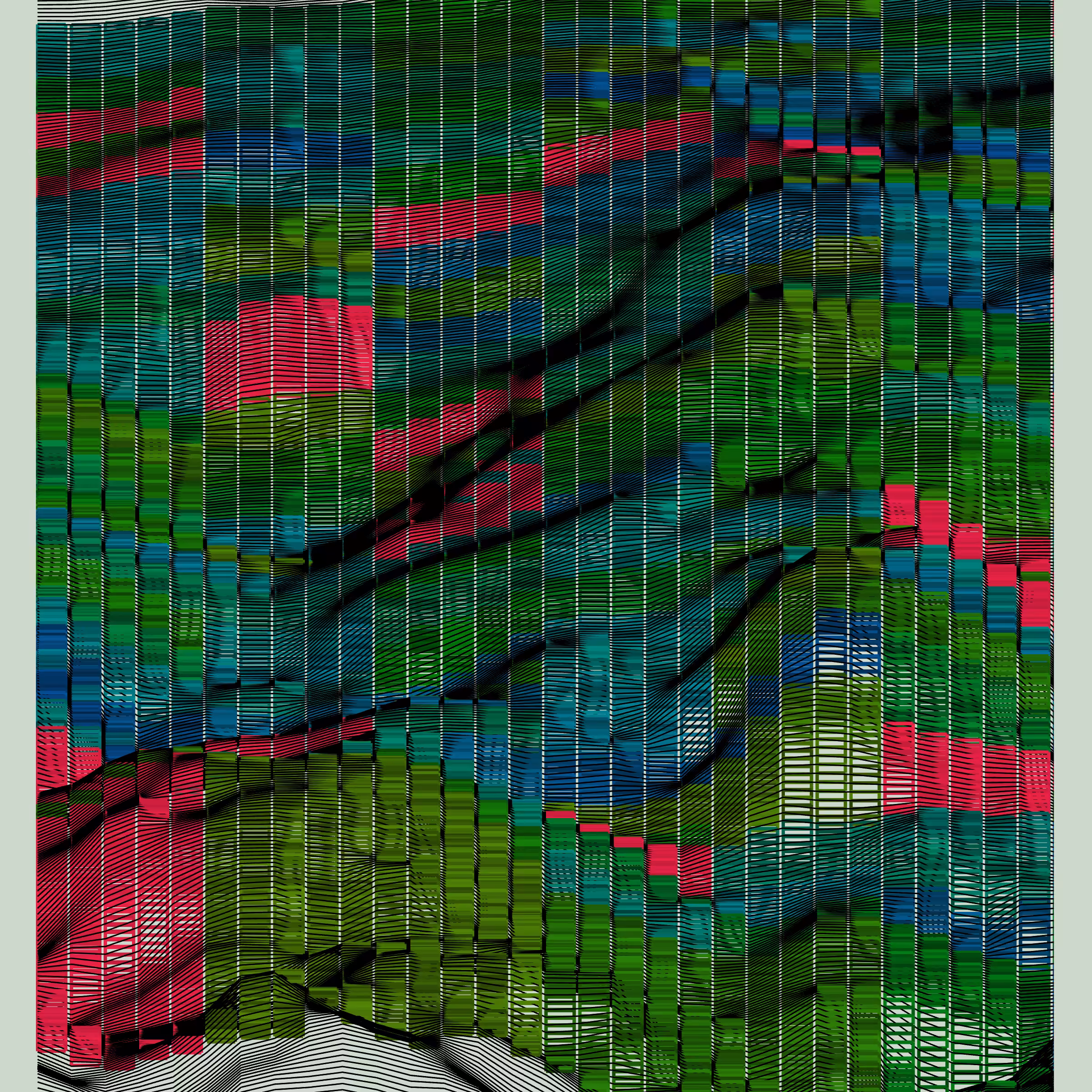 Rainbow mountains #97