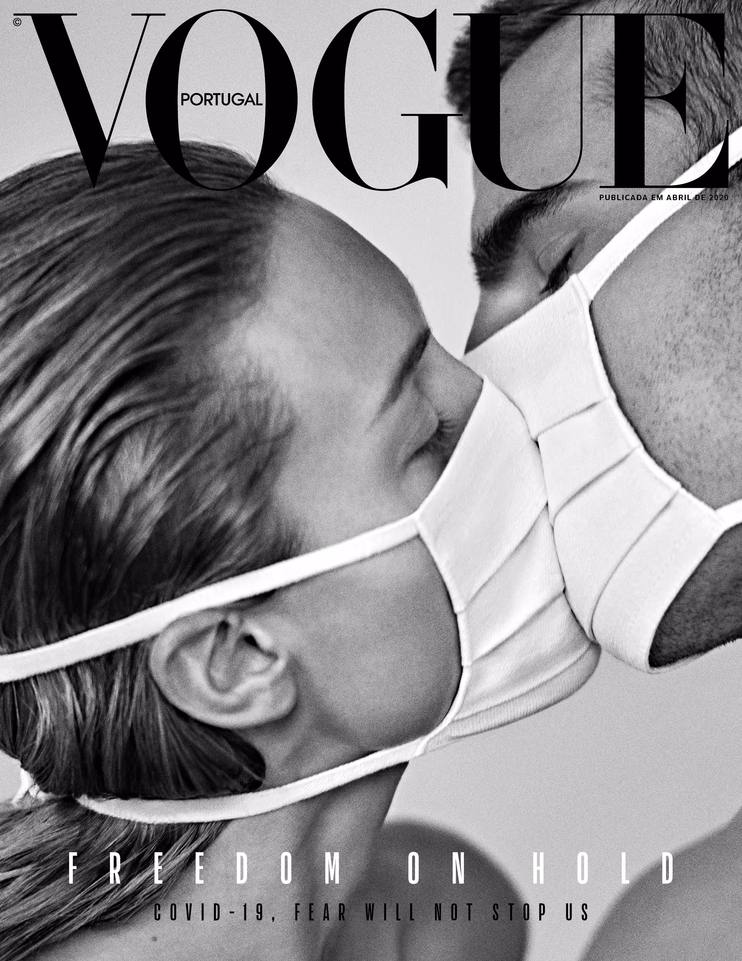 "Freedom on Hold" by Vogue Portugal, April 2020