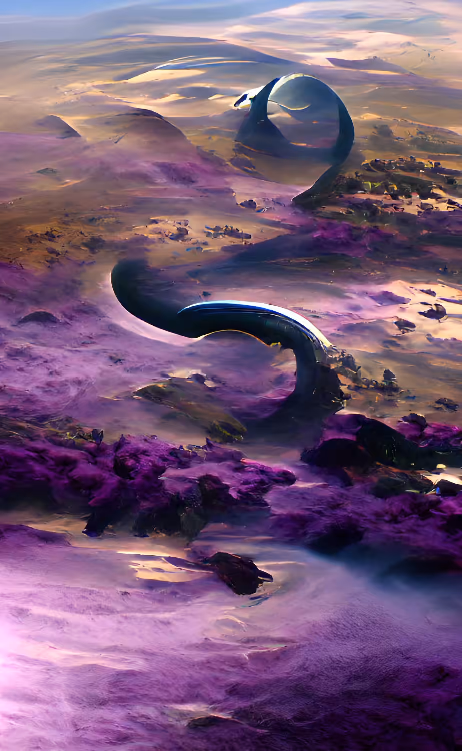 Purple Crescent