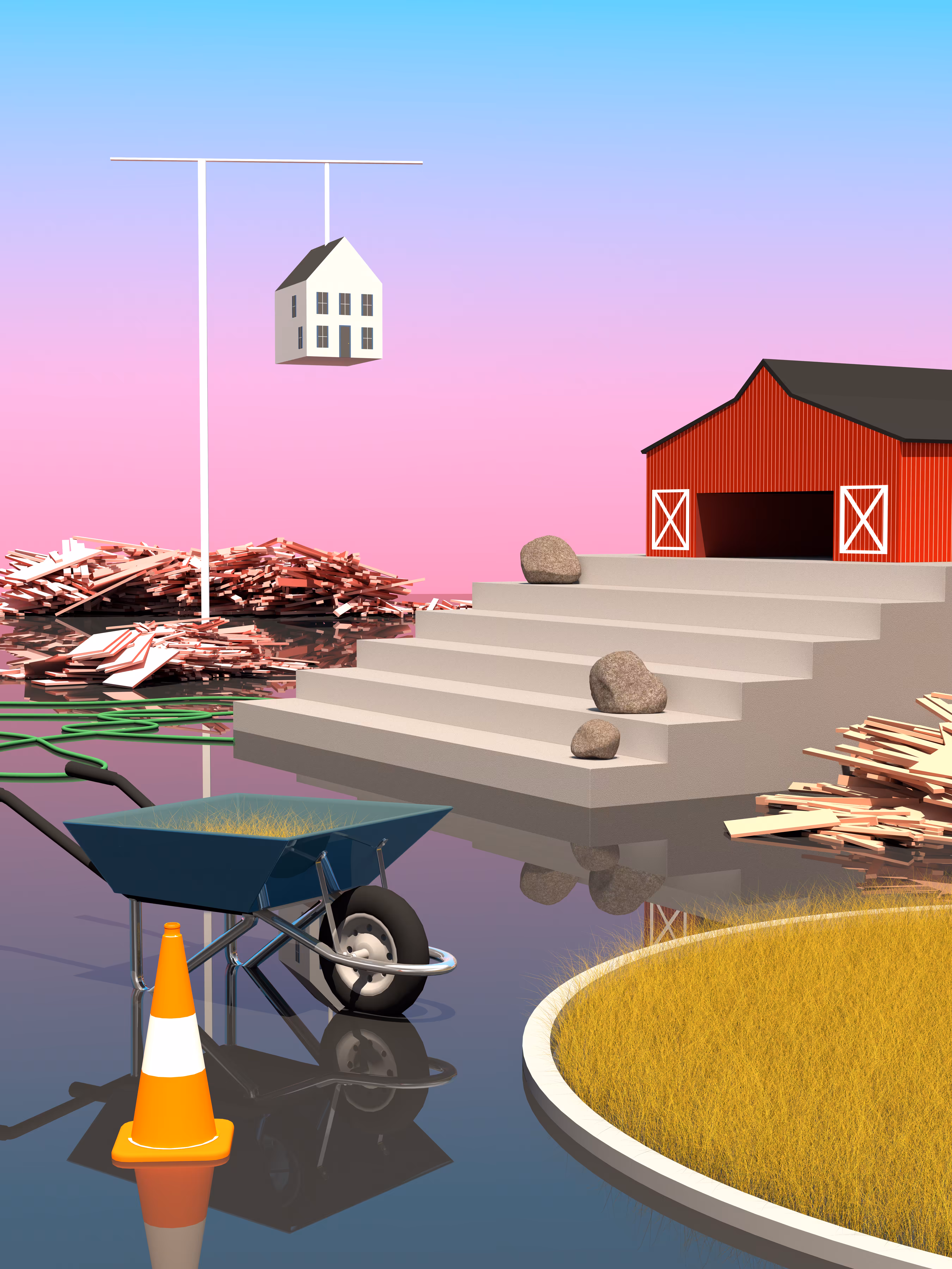 Landscape Parables: Suspension of Disbelief