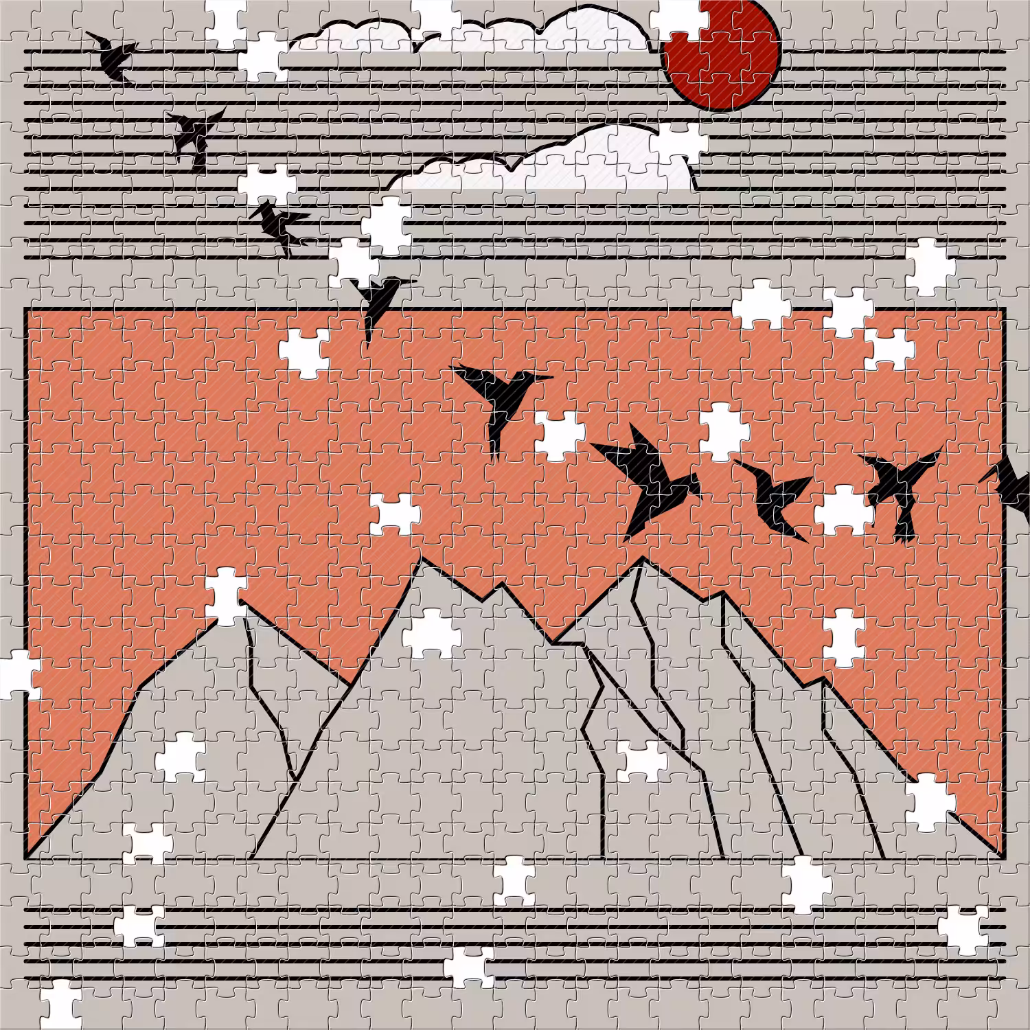 Puzzles & Birds #25