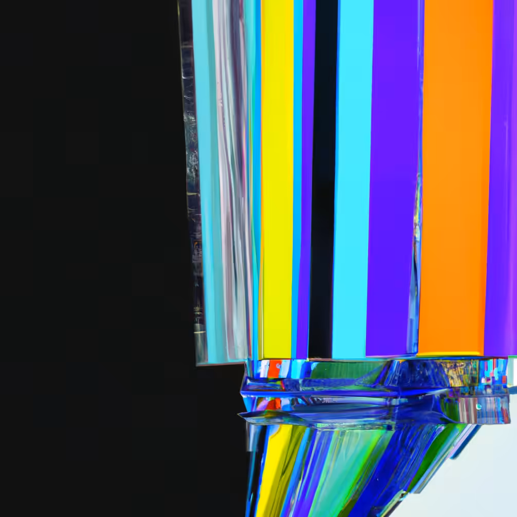 conceptual geometric abstract architecture digital art 002