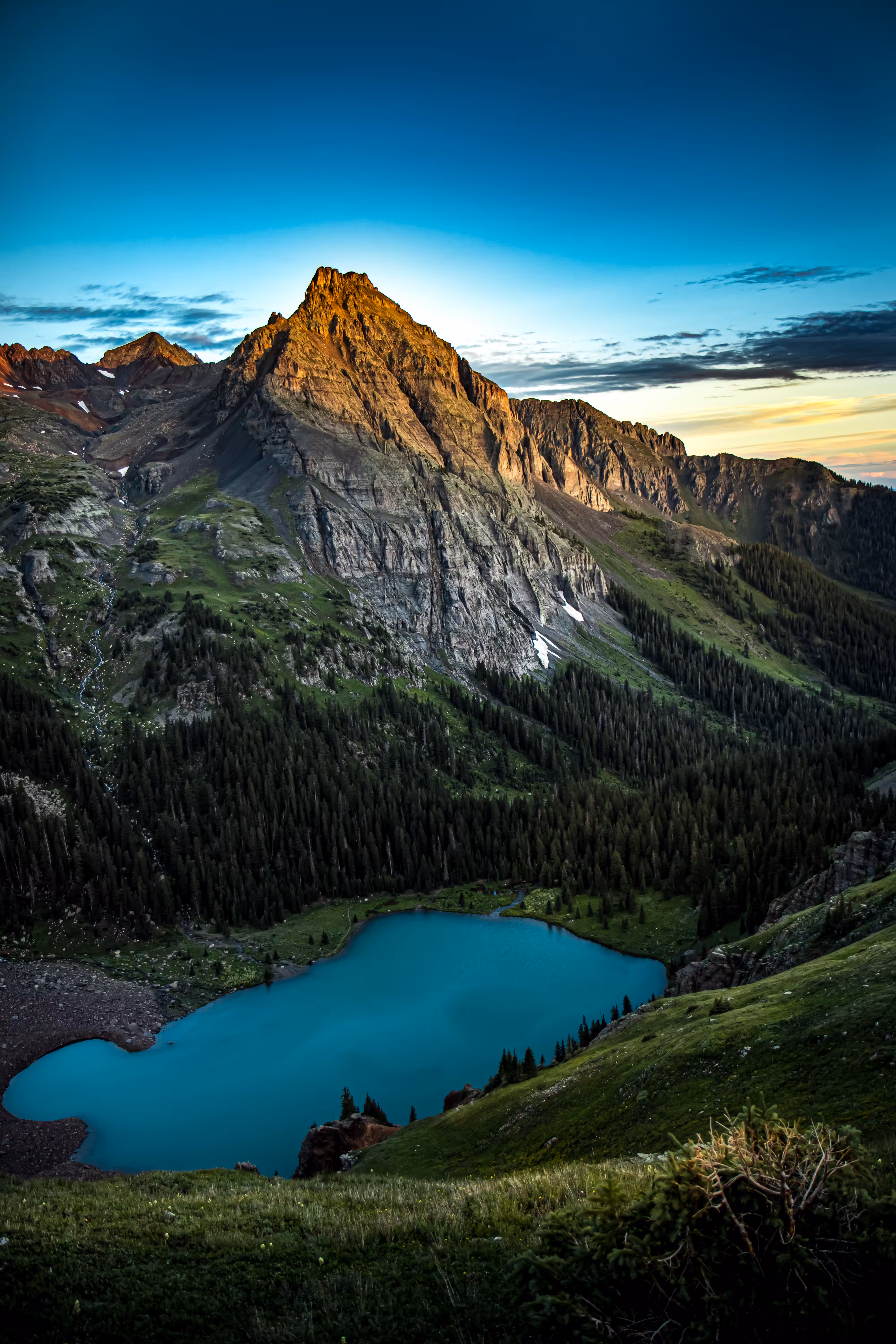 Sunrise in the San Juans