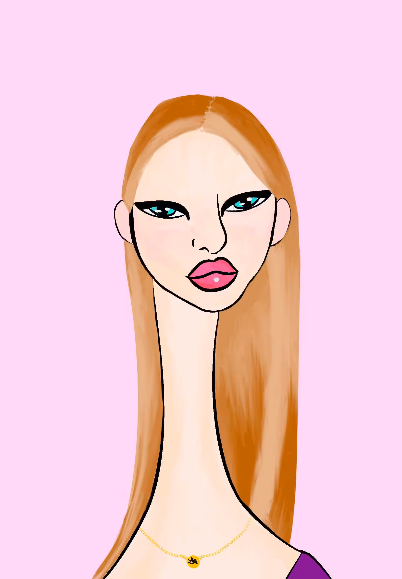 Long Neckie Ladies: Long Neckie Lady #1967